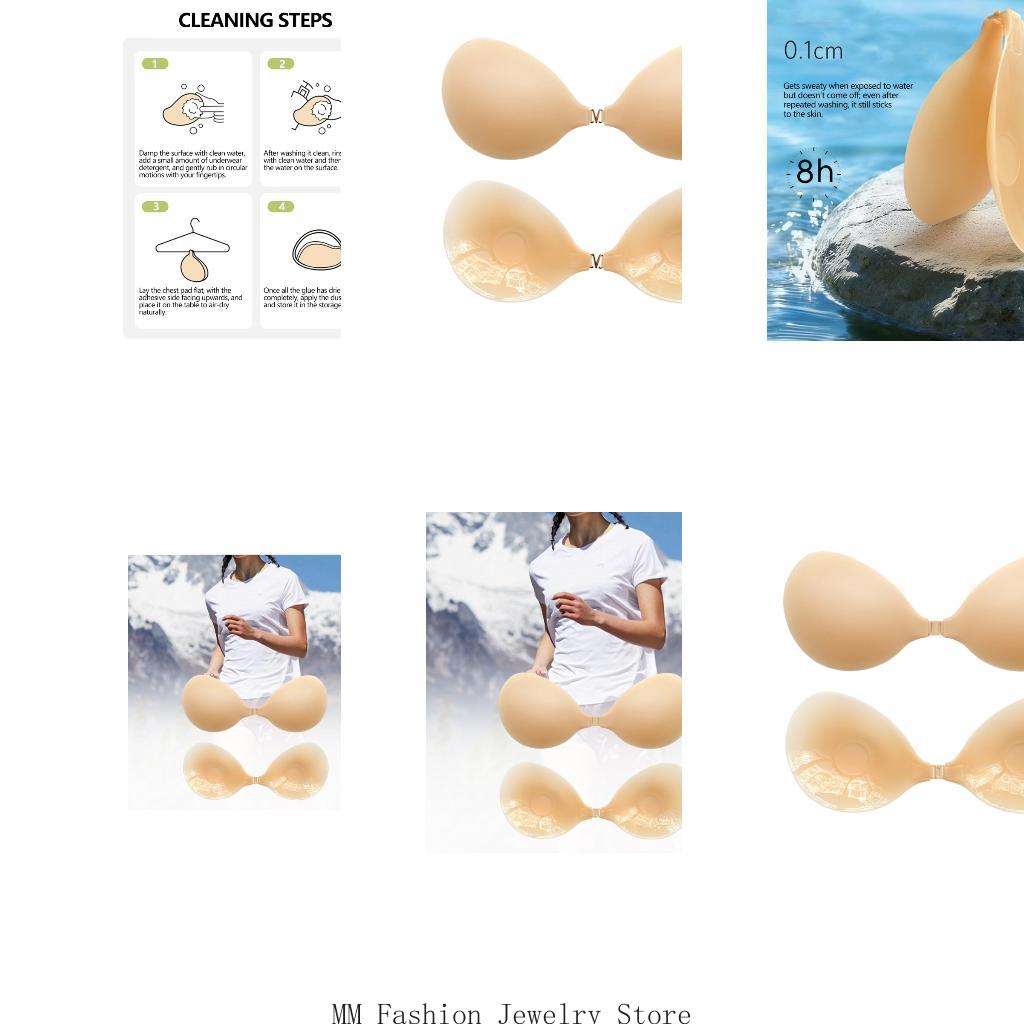 Backless Bra Sticky - Stickys Backless Push up Bras Strapless