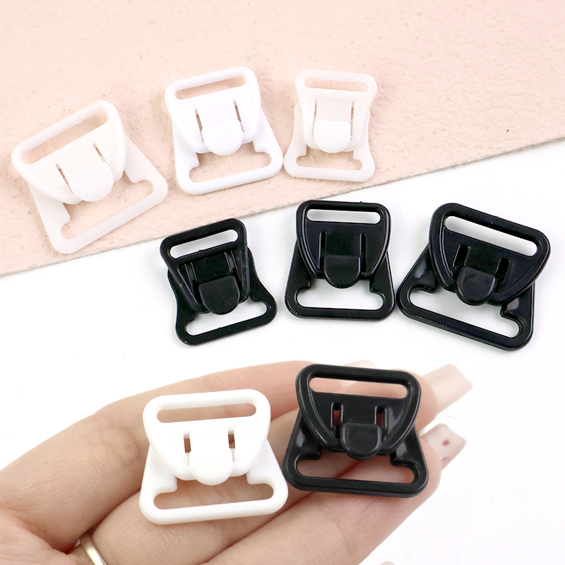 Nursing Bra Clip - 100Set Gesper Plastik Jahit 12-20mm untuk