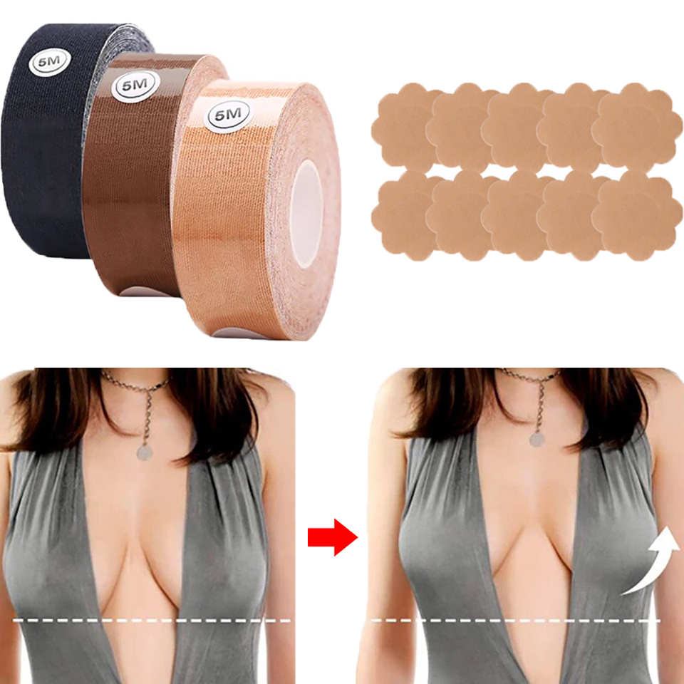 Pita Pengangkat Payudara Tak T - Backless Bra Sticky ulasan dan harga