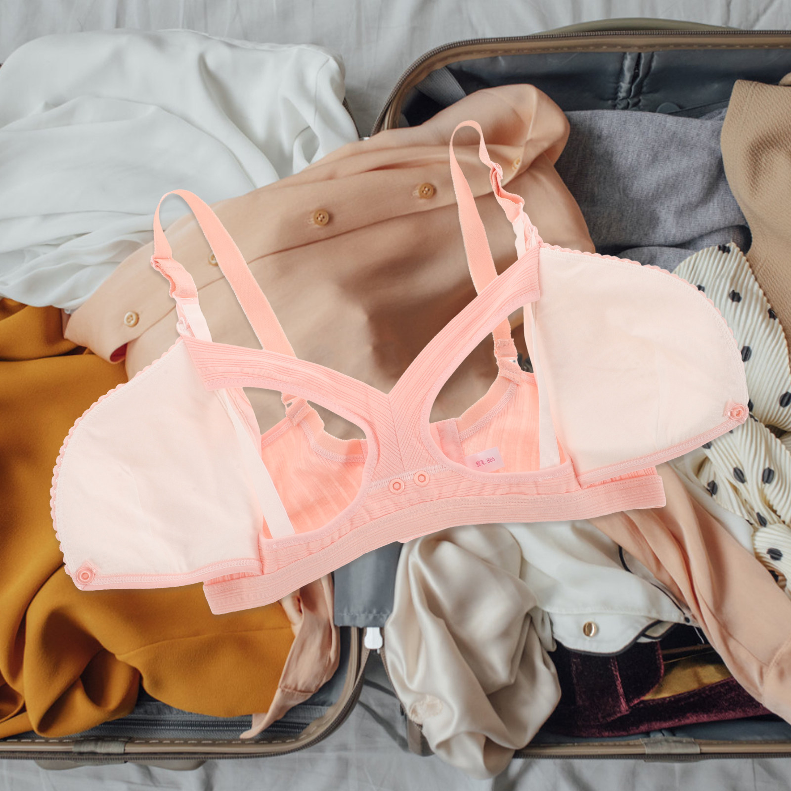 Bra Menyusui Tanpa Kawat Warna - Nursing Bra Clip ulasan dan harga