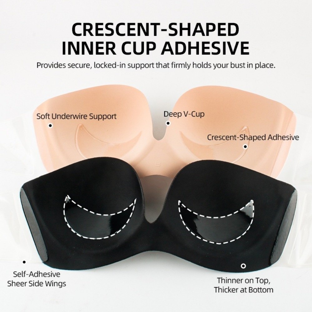 Bra Tanpa Jahitan yang Dapat B - Backless Bra Sticky ulasan dan harga