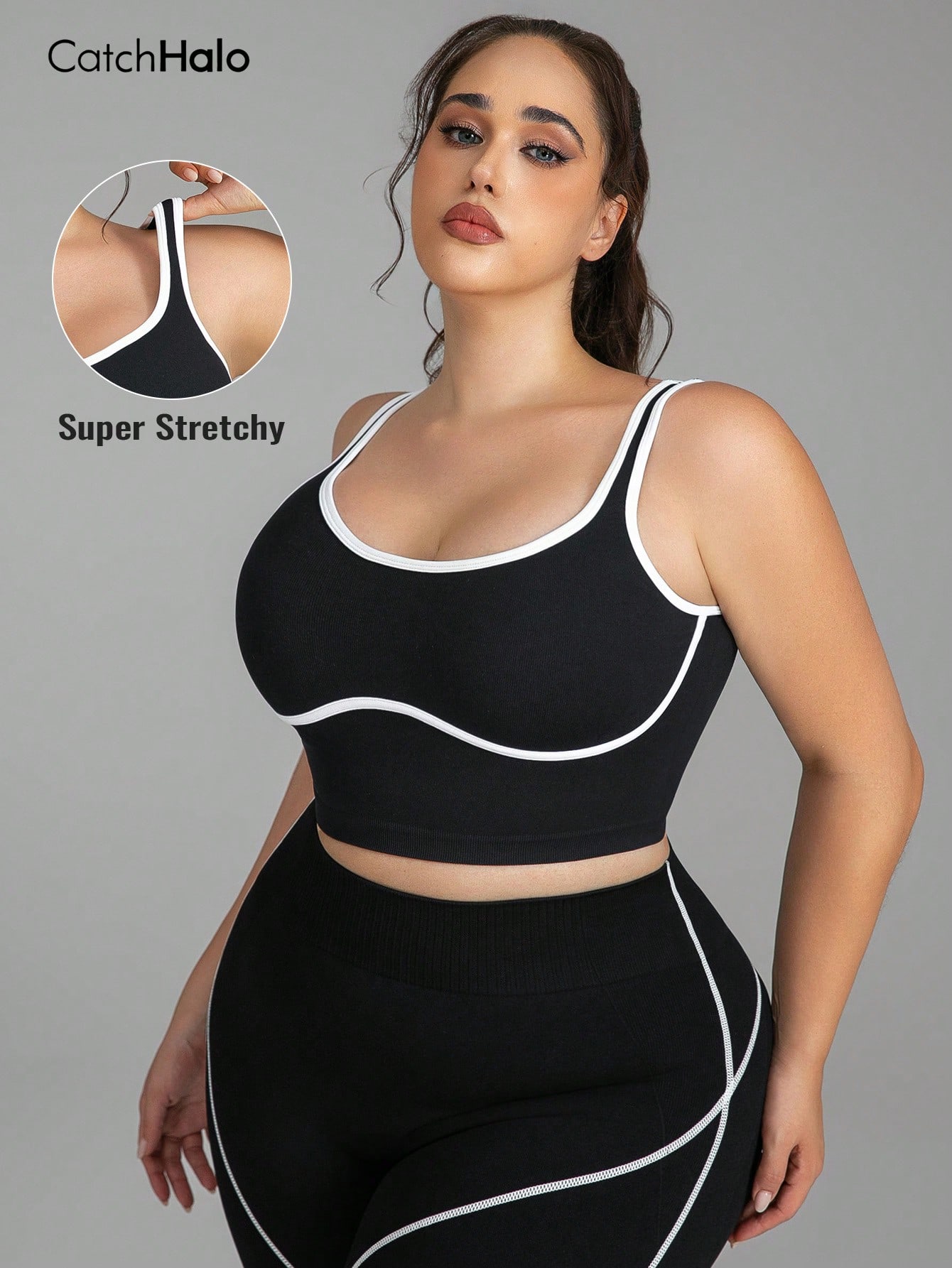 Bralette Seamless Plus Size Wa - Sports Bra Racerback ulasan dan harga