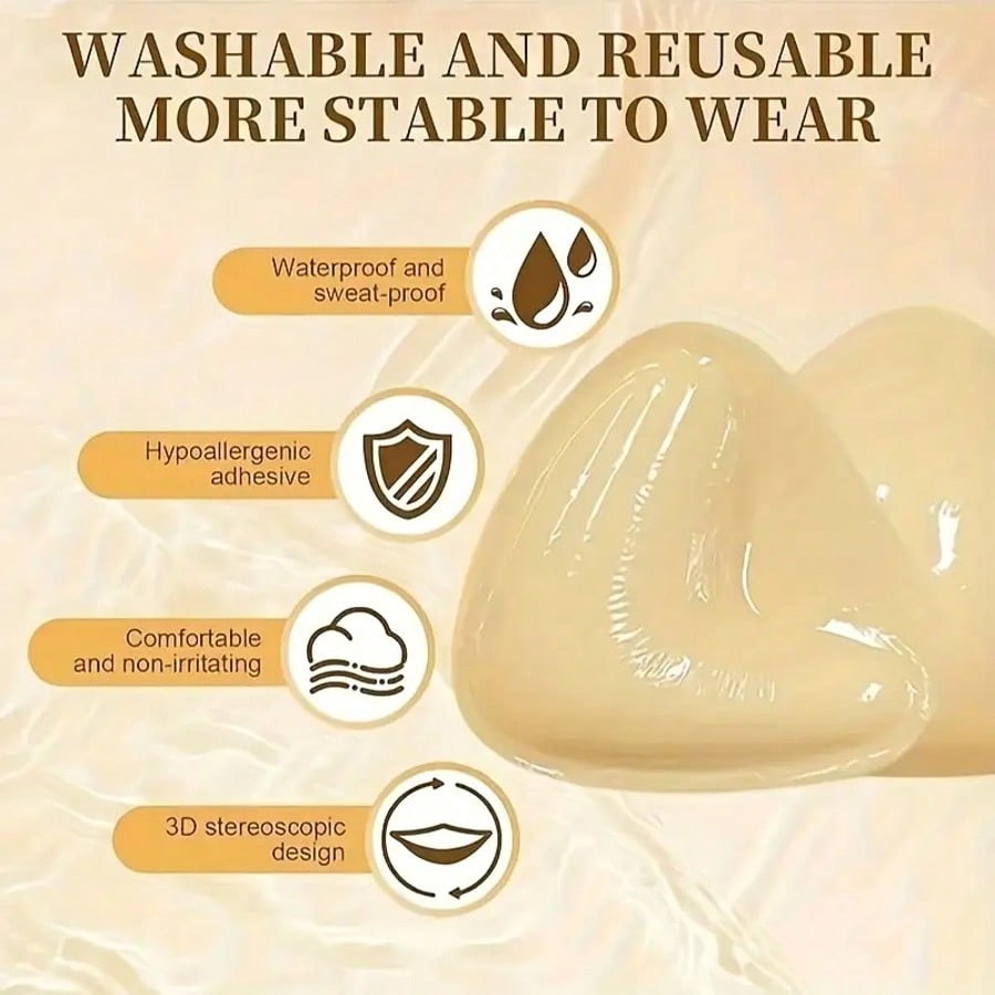 Bra Push-Up Perekat Dua Sisi,  - Backless Bra Sticky ulasan dan harga