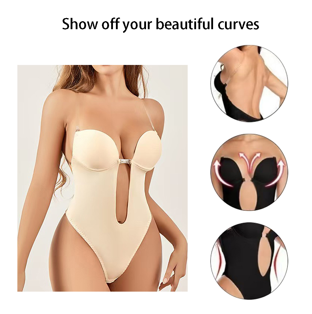 Bra Pembentuk Tubuh Tanpa Tali - Plunge Bra Push Up ulasan dan harga